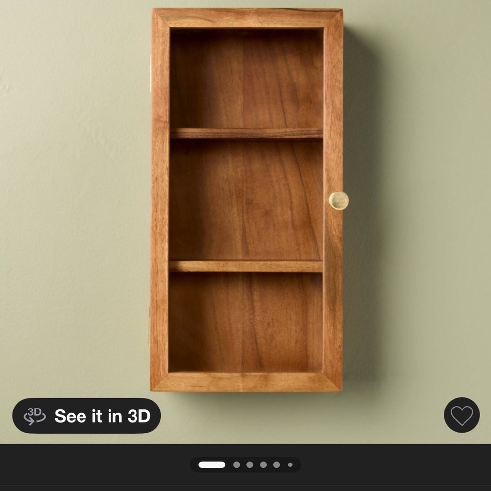 Hearth and Hand wooden display box